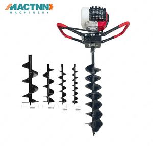 Perforadora de Hoyos de 2 Tiempos, Taladro de Tierra a Gasolina, Máquina Agrícola para Perforar Hoyos - Product Image 1