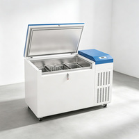 Congélateur ultra-basse température 142L avec chambre intérieure en acier inoxydable et écran tactile pour la recherche en laboratoire universitaire