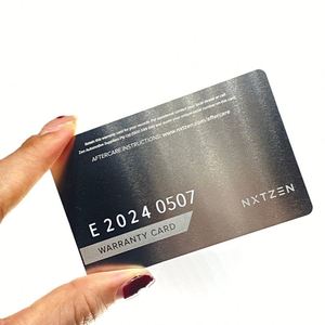 Fournisseur de cartes de visite en acier inoxydable gravées au laser à bas prix - Product Image 2