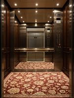 Maßgefertigter Aufzug-Teppich Luxus-Hotel-Lobby Aufzug-Bodenteppich Aufzug-Matte