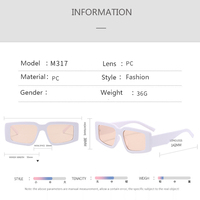 Lunettes de soleil Offre Spéciale rétro rectangle pour femmes Lunettes de soleil de marque de créateur à monture personnalisée étroite Petites lunettes de soleil