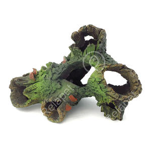 Vervallen Stam <span class=keywords><strong>Aquarium</strong></span>, Betta Vis Ornament, Zoetwater Ornament-Kleine Hars <span class=keywords><strong>Aquarium</strong></span> Decoratie <span class=keywords><strong>Log</strong></span> - Product Image 3