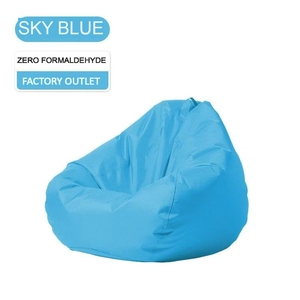 Housse de pouf en lin doux IStapromo, forme goutte d'eau, amovible, pour adultes et enfants, design japonais - Product Image 5