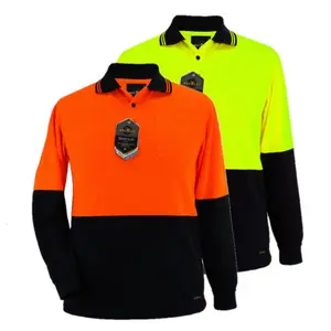 Hoge Kwaliteit Werkkleding Meerdere Kleuren Beschikbaar Keuze Veiligheid Polo T-shirt