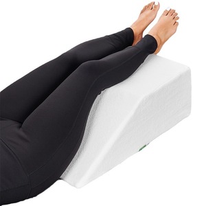 Du Babo Memory Foam Footrest Pillow Rectangle Removable Cover Leg Lift <b>Pad</b> For <b>Bed</b> Use - Product Image 2