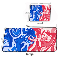 Tapis de bureau imprimé, tapis de souris liquide, accessoires pour ordinateurs portables, ordinateurs de jeu, ordinateurs de bureau