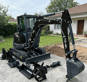 Prix Spécial Usine : Mini-Excavatrice Compacte sur Chenilles INFRONT Kubota 3,5 Tonnes, Conforme EPA, Idéale pour Usage Domestique - Product Image 1