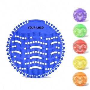 XDH920 Custom Printed Wave Urinal Screens Deodorizer NEW Anti <b>Splash</b> Fragrance <b>Mats</b> for Toilet Customization Logo Urinal Screen - Product Image 1