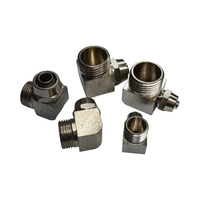 Raccords coudés à filetage rapide PLC PL8-02 PL8-03 PL8-04 pour tuyaux pneumatiques 6mm 8mm 10mm 18mm