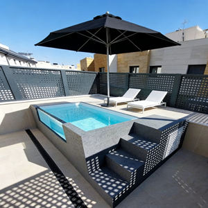 Piscinas Rectangulares Grandes, Equipos de Verano de Lujo para Familias, Piscina Duradera y Spa, Piscina Elevada - Product Image 6