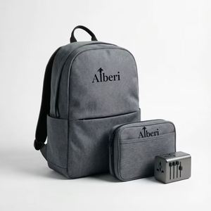 Mochila Impermeable de Cuero Ecológico 2026, Bolsa Organizadora Profesional y Universal con Kit de Bienvenida para Empleados a Bordo - Product Image 3