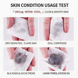 Green Film Skin Cleansing Pore Shrinking Dull Skin Improvement Herbal Sponge Microcurrent Lyophilized Powder Set - Product Image 3