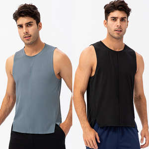 Débardeurs de sport pour hommes, t-shirts sans manches pour l'entraînement, débardeurs athlétiques pour musculation, chemises de course à séchage rapide - Product Image 1