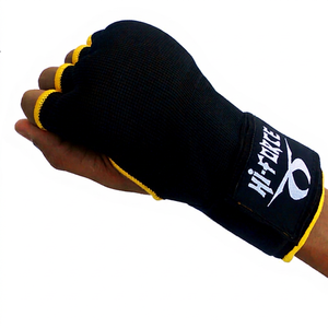 Guantes de Entrenamiento de Boxeo y MMA Hi-Force con Logotipo Personalizado, Vendajes Acolchados Elásticos de Poliéster, Guantes Interiores, Tallas XS-XL - Product Image 1