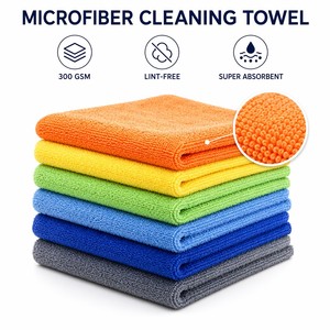 Paño <span class=keywords><strong>de</strong></span> <span class=keywords><strong>Cocina</strong></span> <span class=keywords><strong>de</strong></span> Microfibra Personalizado al por Mayor, Super Absorbente y Resistente al Aceite, para Limpiar Encimeras y Estufas - Product Image 6