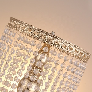 <span class=keywords><strong>Vase</strong></span> en cristal, support de fleurs en fer doré, décoration directe depuis l'usine, <span class=keywords><strong>pour</strong></span> Festival, fête de mariage - Product Image 5