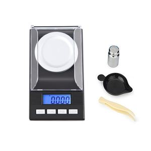 पोर्टेबल 0.001 जी कैरेट इलेक्ट्रॉनिक स्केल छोटे विश्लेषणात्मक संतुलन के लिए छोटे विश्लेषणात्मक संतुलन - Product Image 1