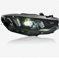 Phares de style Snake Eye pour BMW Série 4 F32 M3 F80 M4 F82 2013-2019, ensemble de phares LED avant de voiture, jaune et blanc DRL