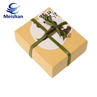 Boîtes cadeaux en carton avec couvercle pour bijoux (colliers, bagues, boucles d'oreilles, ornements) fabriquées par l'usine Meishan, avec logo personnalisé et marquage à chaud, pour mariage