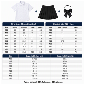Uniforme Escolar JK para Niñas al por Mayor, Conjunto <span class=keywords><strong>de</strong></span> 3 Piezas, Camisa <span class=keywords><strong>de</strong></span> Manga Corta, Falda Plisada, Corbata <span class=keywords><strong>de</strong></span> Lazo, Estilo Preppy, Atuendo Académico Oscuro para Niñas, OEM - Product Image 6