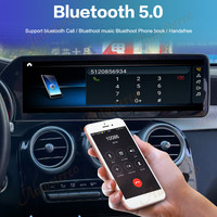Pantalla táctil de 14,9 pulgadas para Mercedes Benz C GLC W205 2015-2019, reproductor Multimedia de Radio para coche Android, unidad principal de navegación GPS CarPlay