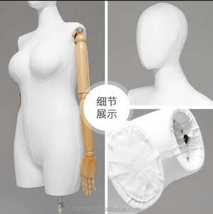 <span class=keywords><strong>Mannequin</strong></span> de vitrine pour <span class=keywords><strong>femme</strong></span> corpulente, <span class=keywords><strong>taille</strong></span> plus, blanc, en PP, partie supérieure du corps - Product Image 6