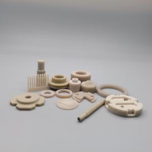 XMCERA CNC加工絶縁AlNアルミニウム窒化セラミックチューブブッシュ/ブッシング/スリーブ - Product Image 4