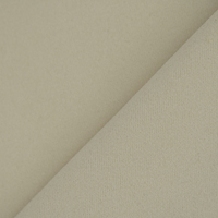 Tissu en polyester et élasthanne brossé double face de qualité supérieure, tissu polaire interlock hautement élastique pour leggings et vêtements de sport