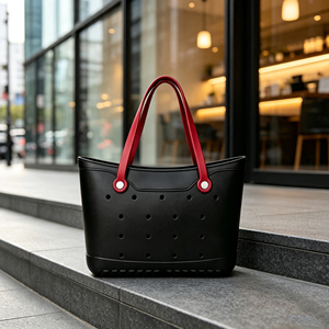 Sac à bandoulière léger en EVA de couleur unie, sac à main polyvalent à <span class=keywords><strong>large</strong></span> ouverture, durable, imperméable, grand sac fourre-tout de 15 pouces pour usage quotidien - Product Image 2