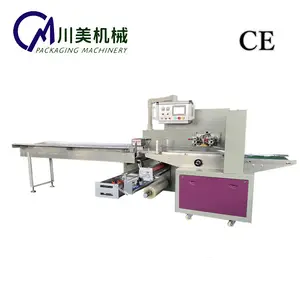 Automatic food packing machine instant noodles flow packing machine