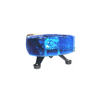 Lampu Strobo LED Merah Biru Super Baru untuk Atap Mobil, Lampu Peringatan Darurat dengan Sirine dan Speaker untuk Ambulans, Lampu Keamanan Publik