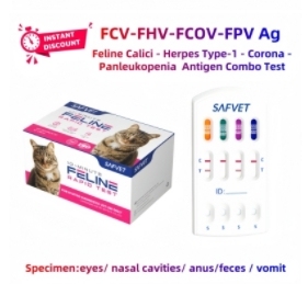 Test Fpv/Fip/<span class=keywords><strong>Fipv</strong></span>/Giardia Ag pour félins - Product Image 3