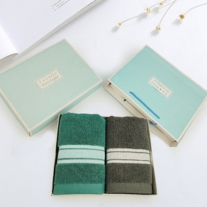 Serviettes en coton pur 33x74cm avec logo brodé personnalisable pour usage promotionnel - Product Image 3