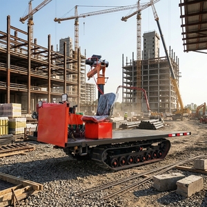 Plateforme de transport robotisée <span class=keywords><strong>à</strong></span> chenilles en caoutchouc multi-usages avec télécommande <span class=keywords><strong>à</strong></span> <span class=keywords><strong>vendre</strong></span> - Product Image 2