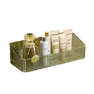 Bathroom Storage Rack Wall Mounted Transparent Rectangular <b>Draining</b> Moisture Proof For Toiletries - Product Image 5