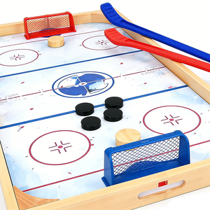 เกมกระดานฮอกกี้น้ำแข็งแบบกำหนดเอง OEM ขายส่ง เกมกระดานไม้สำหรับเล่นบนโต๊ะ โรงงานผลิตเกมกระดานกีฬาในร่มสำหรับเด็กและครอบครัว - Product Image 4