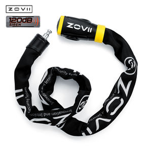 Nueva llegada al aire libre <span class=keywords><strong>antirrobo</strong></span> impermeable <span class=keywords><strong>bicicleta</strong></span> cadena Bloqueo de alta seguridad proteger 120db alarma cadena <span class=keywords><strong>bicicleta</strong></span> bloqueo - Product Image 3