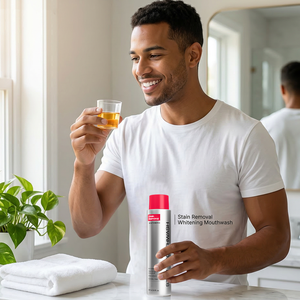 Beliebtes Mundwasser zur Fleckenentfernung und Zahnaufhellung mit individuellem Logo, 237 ml, alkoholfrei - Product Image 2