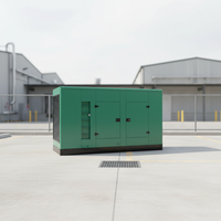 Groupe électrogène diesel de type boîte 250 KVA 200 KW, alimentation électrique stable et efficace pour les projets d'ingénierie, alternateur 100% cuivre