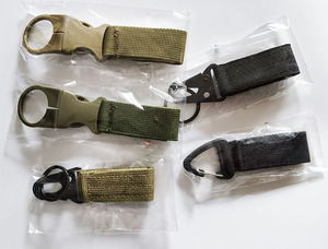 Lanière personnalisée en polyester avec mousqueton, dragonne courte et porte-clés - Product Image 5