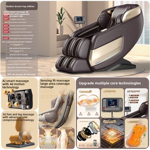Luxuriöser 3D Schulter- und Nackenmassage-Raumkapsel-Massagesessel Vollautomatisch Multifunktional - Product Image 4