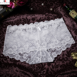 Vente flash, sous-vêtements pour femmes de haute qualité, sous-vêtements pour femmes de couleur unie, shorts sexy pour femmes, culottes avec dentelle - Product Image 3