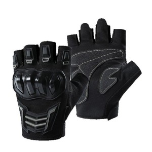 Yüksek kaliteli yarım parmak bisiklet eldiveni nefes aşınmaya dayanıklı kaymaz anti-sonbahar eldiven Motor döngüsü eldiven - Product Image 1