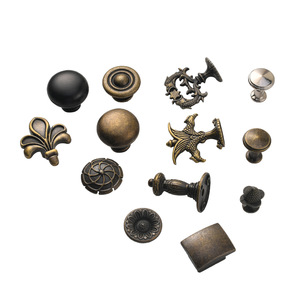 Furniture Handle And <b>Knob</b> Zinc Alloy Chinese Style Novelty Shape Drawer Cabinet <b>Door</b> Single Hole Durable Plating - Product Image 5