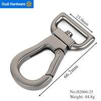 Mousqueton pivotant robuste en alliage métallique de 38 mm (1,5 pouce) pour harnais et laisses de chien