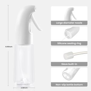 <b>200ml</b> Plastic Colored Olive Oil Sprayer Baking Salad Glass Oil Spray <b>Bottle</b> for Kitchen Cooking Barbecue - Product Image 3