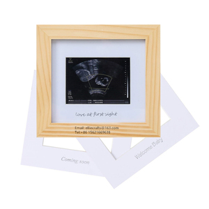 Cadre à ultrasons Offre Spéciale Love At First Sight, cadre photo gris, cadre photo à ultrasons en bois - Product Image 4