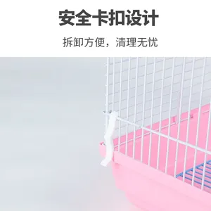 Les cages pour hamsters peuvent être combinées avec des nichoirs Golden <span class=keywords><strong>Bear</strong></span> de différentes sortes, y compris l'option d'ajouter une cage à trois étages. - Product Image 3