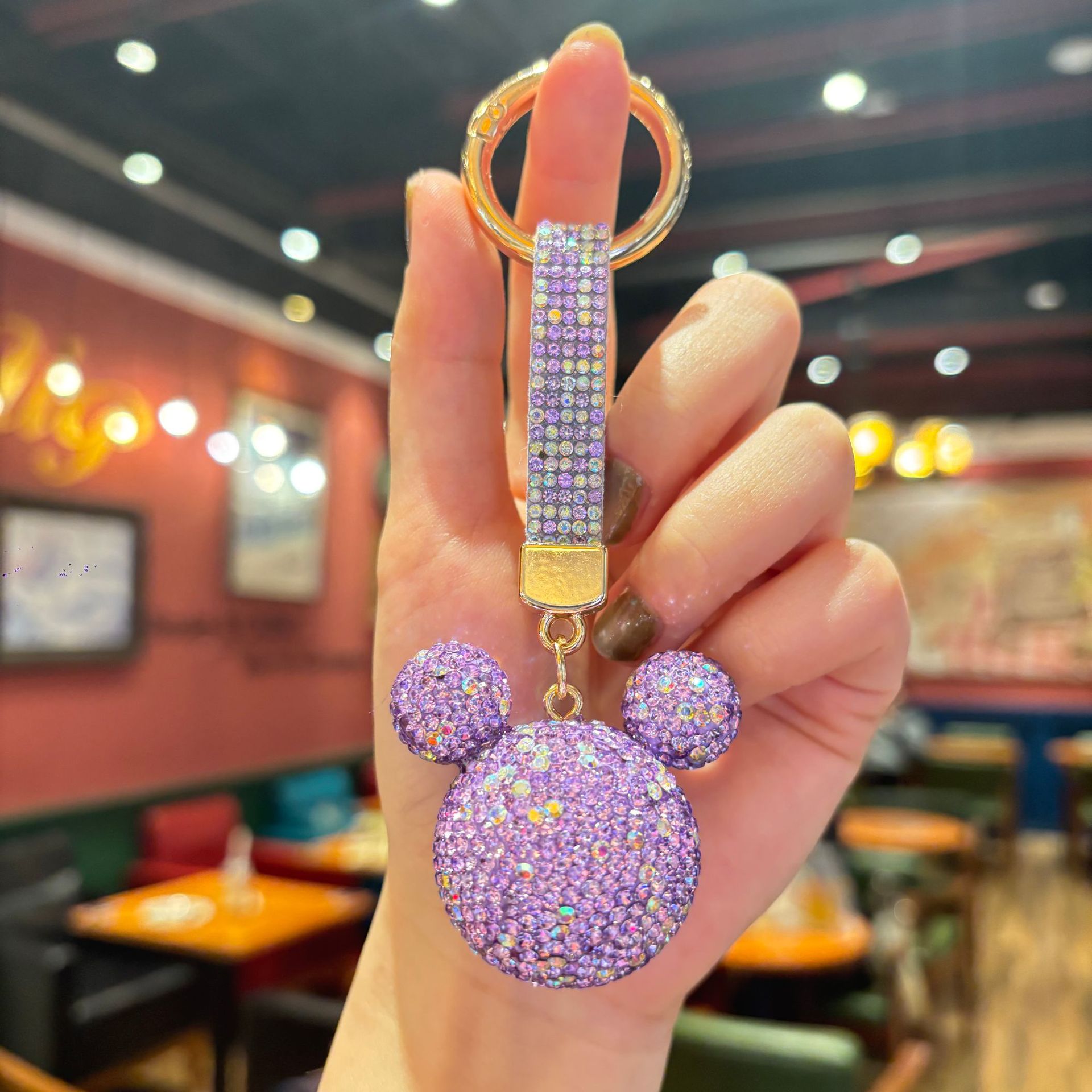 Drill rope ship anchor-purple