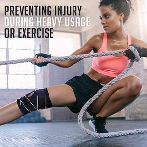 Genouillère pour femmes hommes un convient à tous efficace pour le soulagement de la douleur au genou arthrite Compression ménisque Protection contre les déchirures Plus genou - Product Image 2